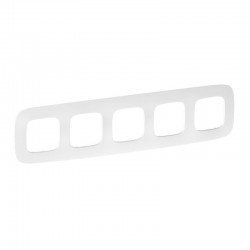 Рамка 5-я цвет тиснение белое, Valena Allure 754375