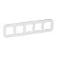Рамка 5-я цвет белое стекло, Valena Allure 755545