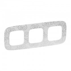 Рамка 3-я цвет нарцисс хром, Valena Allure 754343