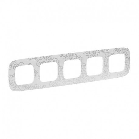 Рамка 5-а колір нарцис хром, Valena Allure