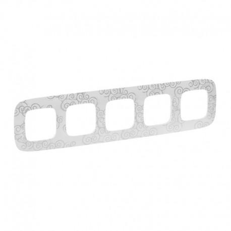 Рамка 5-я цвет нарцисс хром, Valena Allure 754345