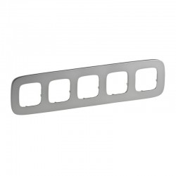 Рамка 5-а колір полірована сталь, Valena Allure