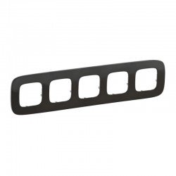 Рамка 5-а колір чорна сталь, Valena Allure