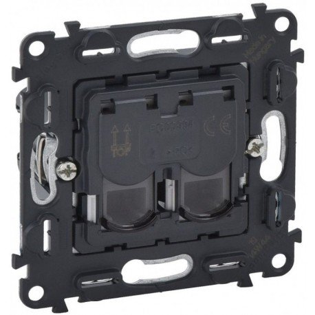 Механизм RJ11+RJ45, Valena Life/Allure, Legrand 753032