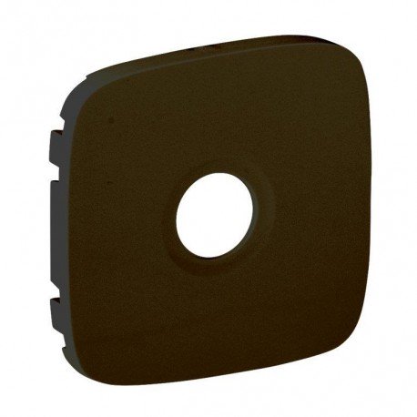 Лицьова панель розетки TV, колір чорний, Valena Allure, Legrand