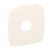 Лицьова панель розетки TV, колір слонова кістка, Valena Allure