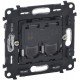 Механизм розетки компьютерной RJ45 кат. 5, UTP, 2-й, Valena Life/Allure, Legrand 753041