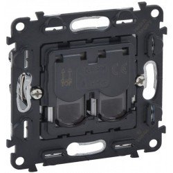 Механізм розетки комп'ютерної RJ45 кат. 5, UTP, 2-й, Valena