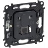 Механізм розетки комп'ютерної RJ45 кат. 5, UTP, 1-й, Valena Life/Allure, Legrand