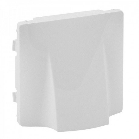 Лицьова панель заглушка-вивід кабелю, колір білий, Valena Life