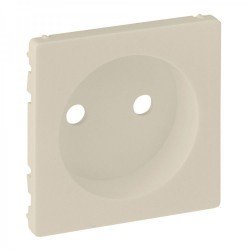 Лицевая панель розетки без заземления, цвет слоновая кость, Valena Life 754971