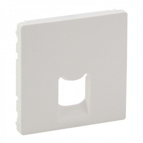 Лицьова панель розетки комп'ютерной RJ11, RJ45, одинарної