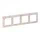 Рамка 4-а колір ампір білий, Valena life
