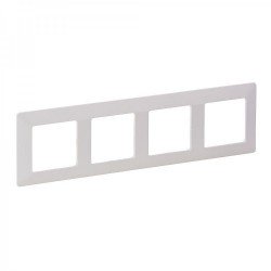 Рамка 4-я цвет белый, Valena life 754004