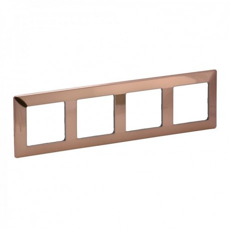 Рамка 4-я цвет медь, Valena life 754164