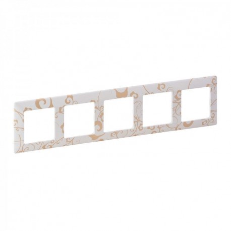 Рамка 5-я цвет ампир белый, Valena life 754105