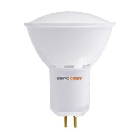 Лампа светодиодная Евросвет G-6-3000-GU5.3 6Вт