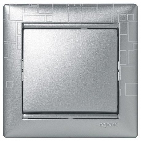 Рамка 1 пост алюминий модерн Legrand Valena 770341