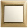 Рамка 1-на матове золото, Valena Legrand