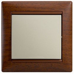 Рамка 1 пост тонированное дерево Legrand Valena 770311
