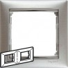 Рамка 2 поста алюминий матовый Legrand Valena 770332