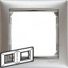 Рамка 2 поста алюминий матовый Legrand Valena 770332