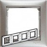 Рамка 4 алюминий матовый Legrand Valena 770334