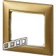 Рамка 4 поста матовое золото Legrand Valena 770304