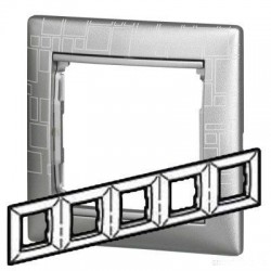 Рамка 5-на алюміній модерн, Valena Legrand