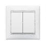 Механізм перемикача 2-кл, білий, Valena Legrand