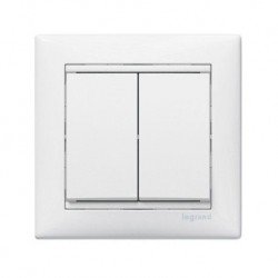 Механізм перемикача 2-кл, білий, Valena Legrand