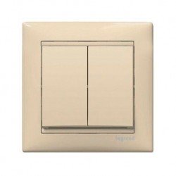 Механізм перемикача 2-кл, слонова кістка, Valena Legrand