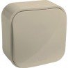 Переключатель одноклавишный накладной, слоновая кость, 782204 Legrand Quteo
