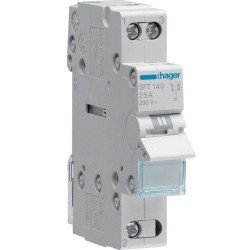 Перемикач перекидний введення резерву 40А, 1P, SFT140 Hager
