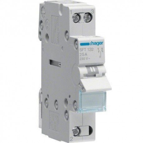Переключатель перекидной ввода резерва 32А, 1 полюс, SFT132 Hager