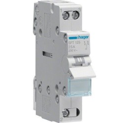 Перемикач перекидний введення резерву 25А, 1P, SFT125 Hager