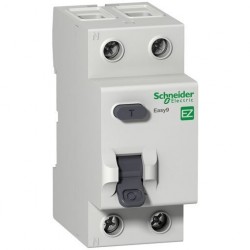 Реле дифференциальное (УЗО) EZ9 2Р 63А 30мА Schneider Electric 