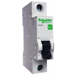 Автоматичний вимикач, 1Р, 6А, С, 4,5кА, EZ9 Schneider Electric