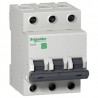 Автоматичний вимикач, 3Р, 10А, С, 4,5кА, EZ9 Schneider Electric