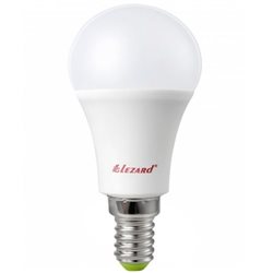 Лампа LED Glob A45 5W 2700K E14 220V, Lezard
