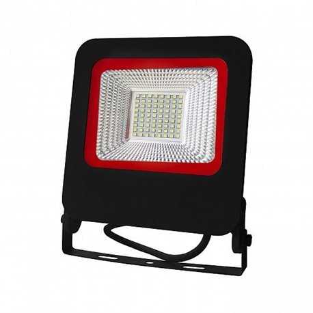 Прожектор Euroelectric LED-FL-50(black)new с радиатором 50W 6500K