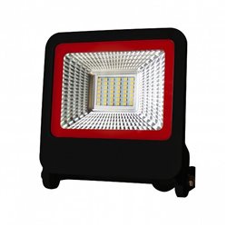 Прожектор Euroelectric LED-FL-30 (black) new з радіатором 30W 6500K