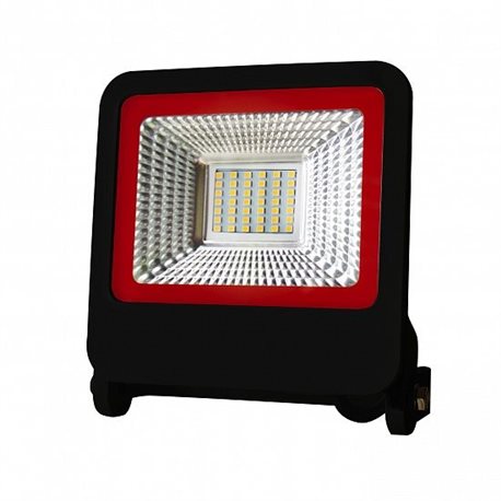 Прожектор Euroelectric LED-FL-30(black)new с радиатором 30W 6500K