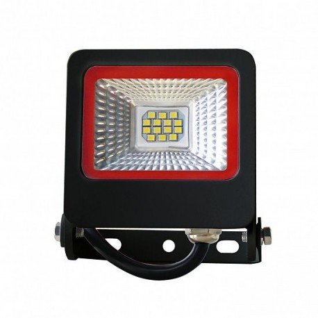 Прожектор Euroelectric LED-FL-10(black)new с радиатором 10W 6500K
