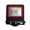 Прожектор Euroelectric LED-FL-10 (black) new з радіатором 10W 6500K