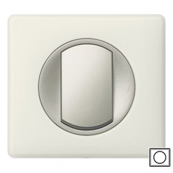 Рамка 1-ная Белый перкаль, Celiane 66701