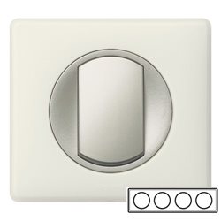 Рамка 4-а Білий перкаль, Celiane, Legrand