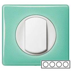 Рамка 4-ная Бирюзовый муар, Celiane 66644