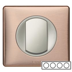 Рамка 4-ная Медь, Celiane 68994