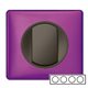 Рамка 4-ная Пурпур металлик, Celiane 68714